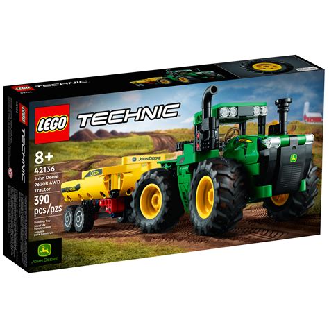 Nové LEGO Technic 2022 42136 John Deere 9620R 4WD traktor HOTH BRICKS