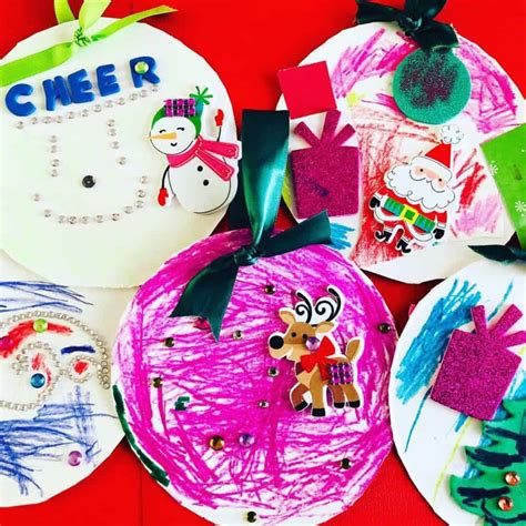 25 Diy Paper Christmas Ornaments For Kids To Make