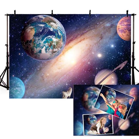 Buy 6x4ft Universe Outer Space Theme Backdrop Solar System Universe