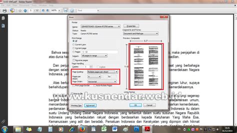 Cara Print File Pdf Halaman Dalam Lembar Seperti Slide Powerpoint