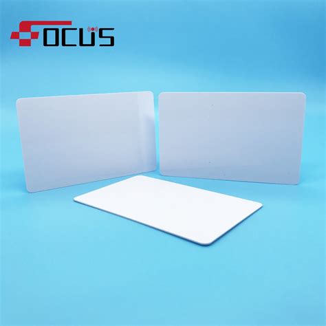 Hot Sale ISO18000 6c RFID PVC UHF White Card For Access Control China