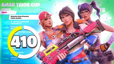 I Played My First Ever Trio Cup And This Happened Fortnite Battle