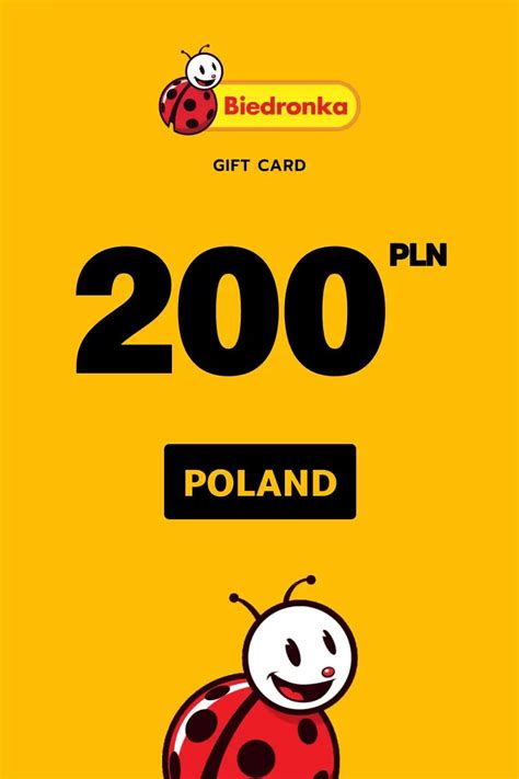 Buy Biedronka 200 PLN Gift Card Poland Digital Key