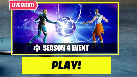 Fortnite Season 4 LIVE EVENT YouTube