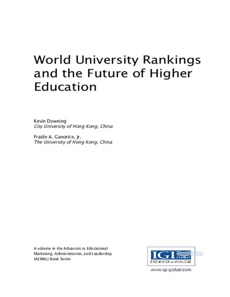 Academic Ranking Of World Universities Law