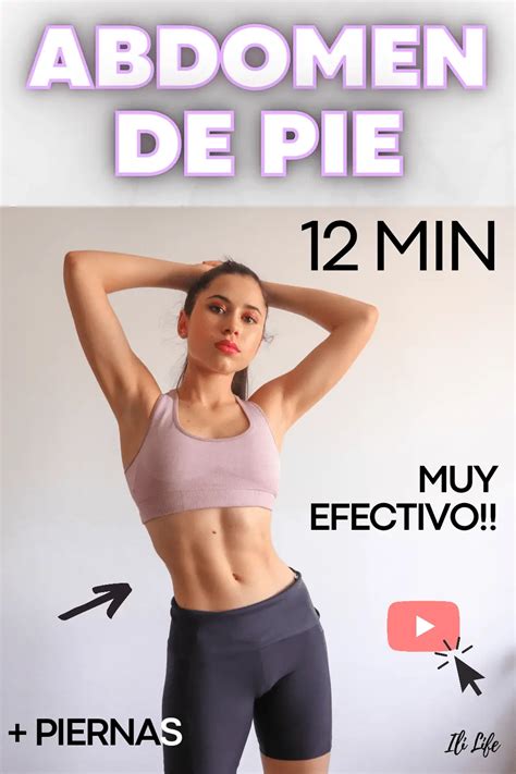 Min Ejercicios Para Abdominales De Pie Abdomen Plano Y Definido