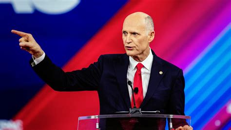 Senator Rick Scott of Florida Weighing 2024 Presidential Campaign - The
