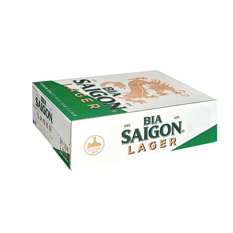 Bia Sài Gòn Lager thùng 24 lon 330ml MM Mega Market