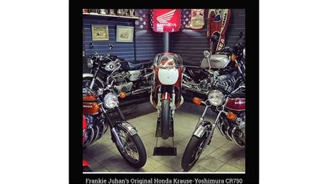 Historic Honda Krause Yoshimura Cr Frankie Juhan S Fender Stay