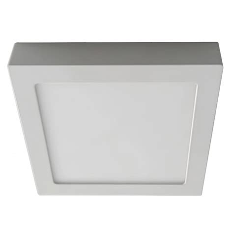 Plafon Led W Superficie Cuadrado Blanco Tokaluzhome S L