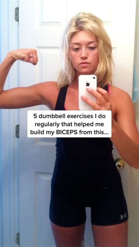 Dumbbell Workouts For Women On Instagram “strong Biceps For Strong