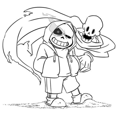 Desenhos De Sans Undertale Para Colorir E Imprimir Colorironline The