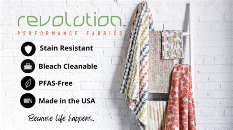 Revolution Performance Fabric Stain Resistant Upholstery Fabric