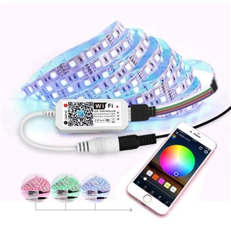 Mini Controler Smart Rgb Led Cu Wifi V