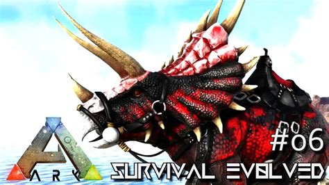 Ark Survival Evolved Alpha Trike And Wyvern Taming And Caving E06