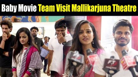 Baby Movie Team Visit Mallikarjuna Theatre Anand Devarakonda