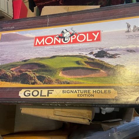 Toys Monopoly Golf Signature Holes Edition Board Game Hasbro Poshmark