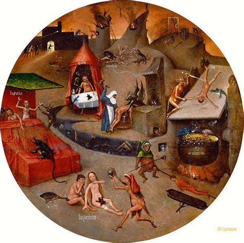 Bosch Hell Painting