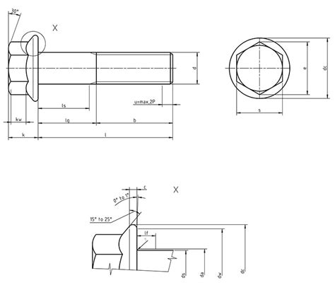 Din 6921 Hexagon Flange Bolts Metric