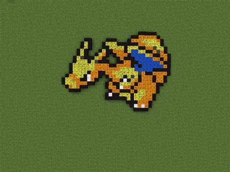 Minecraft Charizard Pixel Art By Pikachugamingmc On Deviantart Images ...