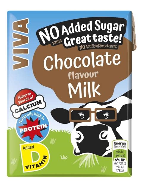 Viva Chocolate Milk Cartons 27 X 200ml