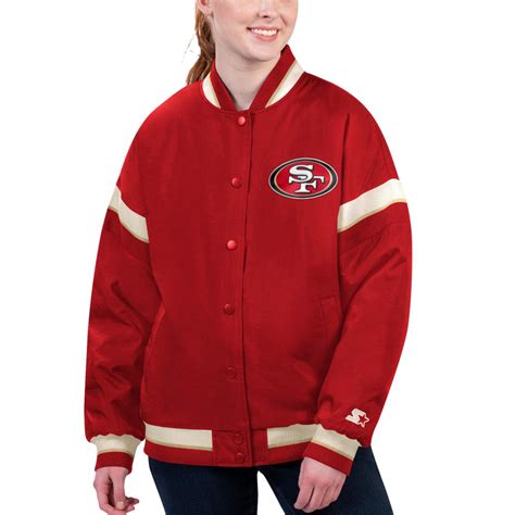 Officially Licensed Nfl Women S Starter Tournament Varsity Jacket