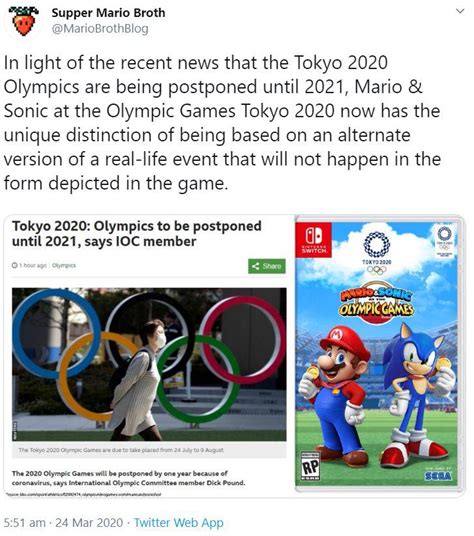 Mario & Sonic at the Tokyo Alternate Universe Olympic Games : r ...