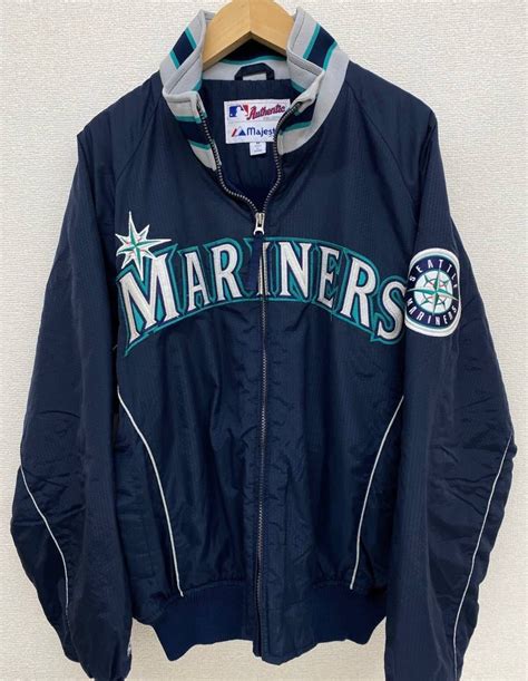 シアトルマリナーズ フィールドジャケット マジェスティック社 オーセンティック Mlb Seattle Mariners Majestic ビンテージmサイズ｜売買されたオークション情報