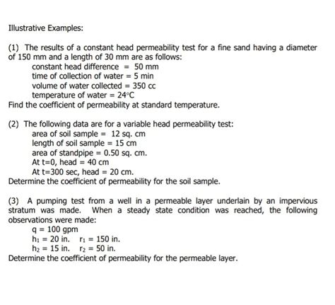 Solved Illustrative Examples 1 The Results Of A Constant Chegg