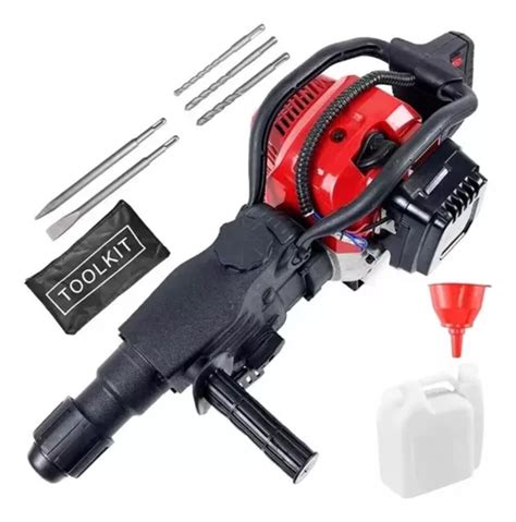 Martelete A Gasolina - Martelete Rompedor Rotativo A Gasolina 58cc 15kg De Impacto | Frete grátis