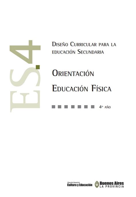 Diseño Curricular para la educación Secundaria Dinámica Educativa