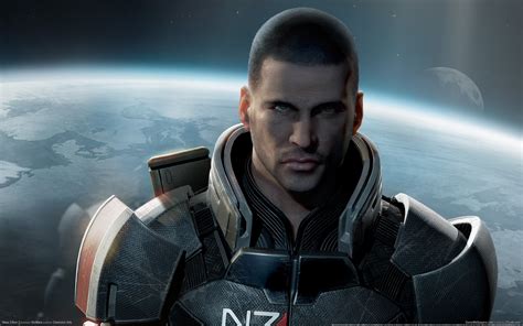 Шепард Фан арт Mass Effect 3