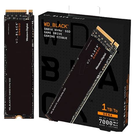 DISCO DURO SÓLIDO M 2 WESTERN DIGITAL BLACK SN770 1TB NVME PCIE GEN4 4