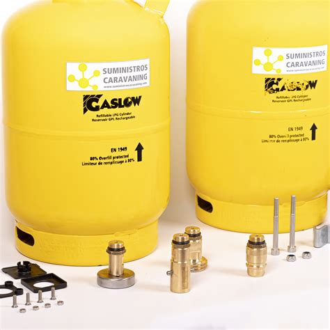 Kit Doble Gaslow Kg Con Toma De Carga Externa Plana Suministros