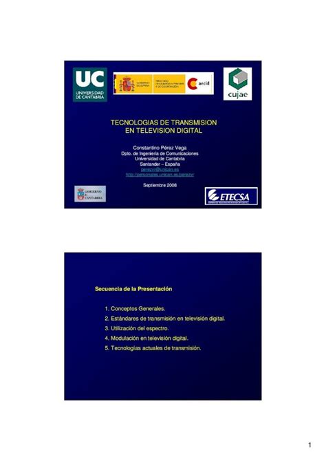 Pdf Tecnologias De Transmision En Television Digital Sesion Pdf