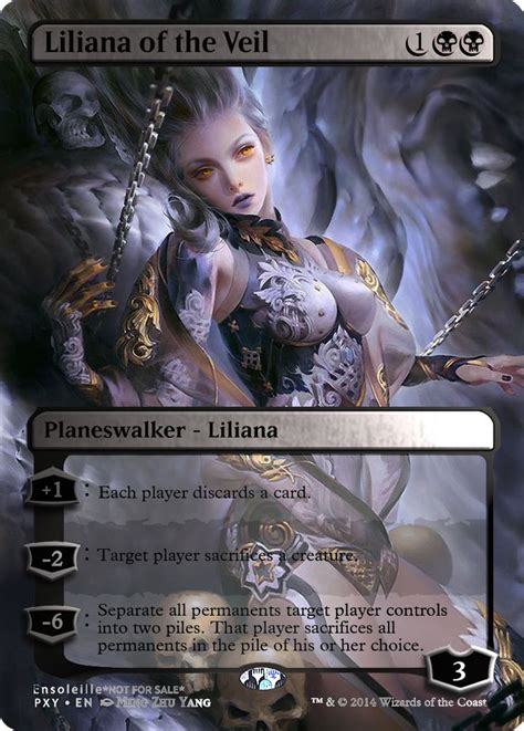 Magic The Gathering Liliana Of The Veil Magic The Gathering Magic