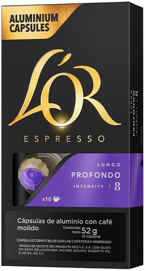 Lor Espresso Lungo Profondo Intensity Nespresso Compatible Coffee