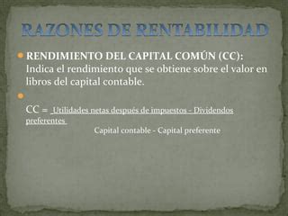 Razones De Endeudamiento PPT Descarga Gratuita