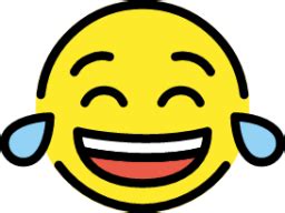 "Face with tears of joy emoji" Emoji - Download for free – Iconduck