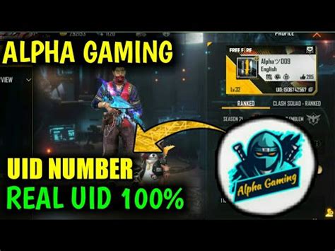 Alpha Gaming Uid Number In Free Fire Alpha Gaming Uid Alpha