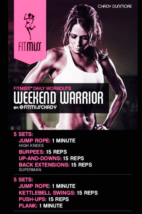 Weekend Warrior Workout