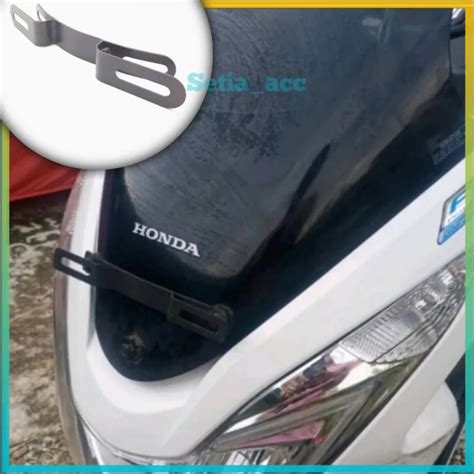 Breket Dudukan Plat Nomor No Honda Pcx Adv Depan Lazada Indonesia