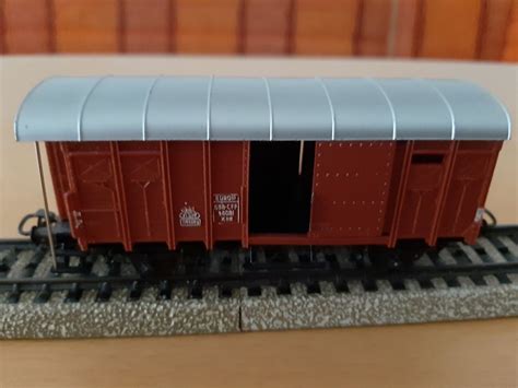 M Rklin H Sbb Gedeckter G Terwagen Mit Bremserhaus Braun Kaufen Auf