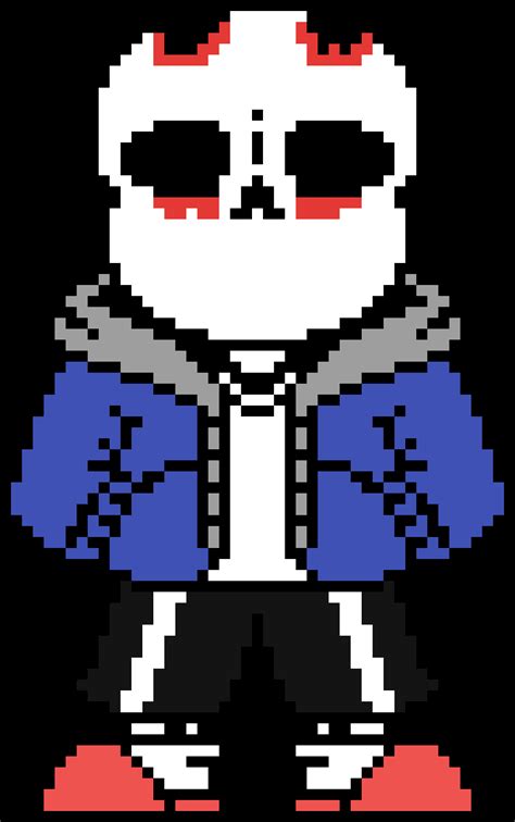 Pixilart Corrupted Sans By Insane Artist