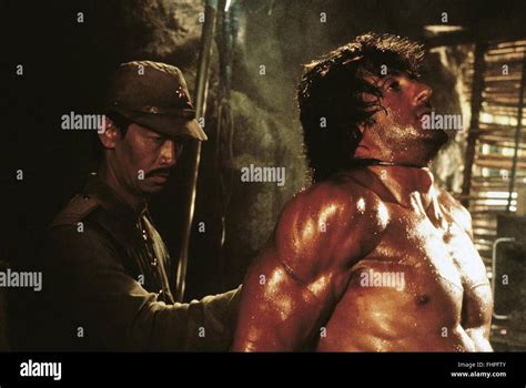 Sylvester Stallone Rambo First Blood Part Ii Stock Photo