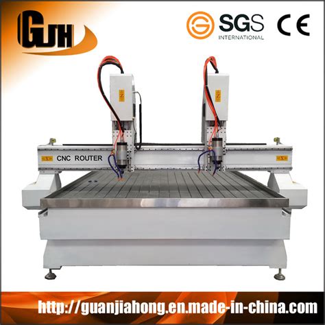 Dual Spindle Wood Stone Acrylic Aluminum Plastic Cnc