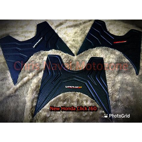 New Honda Click 160 Vario 160 Makapal Black Rubber Matting Shopee