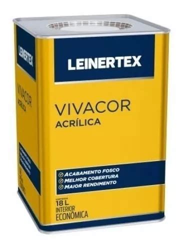 Tinta Para Parede Vivacor Acr Lica Litros Leinertex Frete Gr Tis