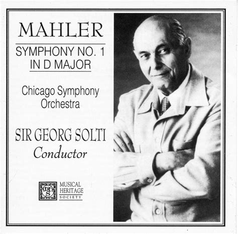 Mahler Chicago Symphony Orchestra Sir Georg Solti Symphony No