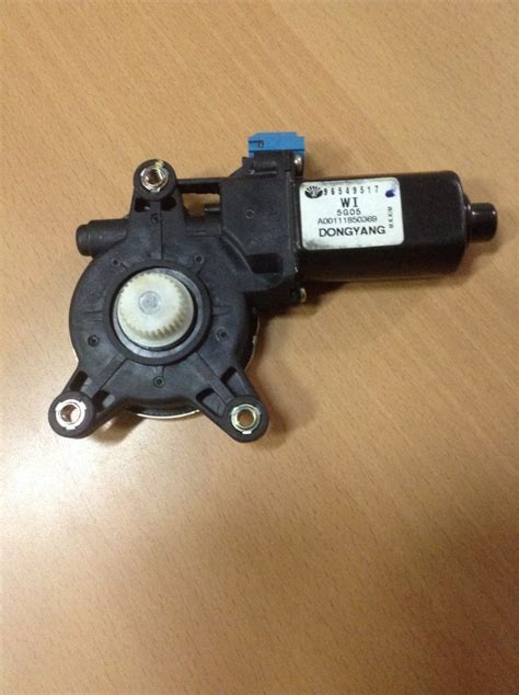 Motor Eleva Vidrio Delantero Derecho De Chevrolet Optra MercadoLibre